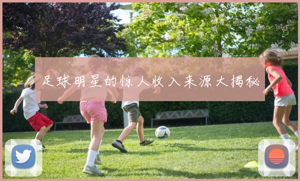 足球明星的惊人收入来源大揭秘
